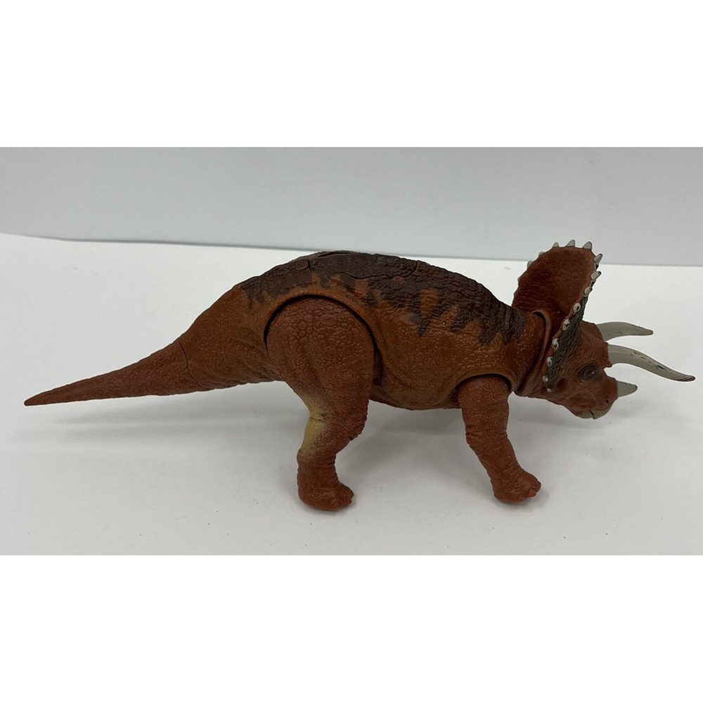 Jurassic World Roarivores Triceratops Dinosaur Mattel Tested Working